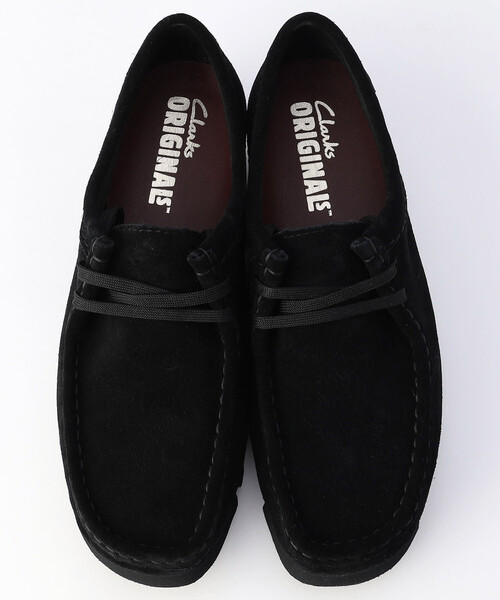 FREAK'S STORE（フリークスストア）の「CLARKS/クラークス Wallabee Gore-TEX/ワラビー ゴアテックス[5~5Hサイズ展開]（モカシン/デッキシューズ・レディース・ベージュ/ブラック・5/5.5）」の3枚目の写真