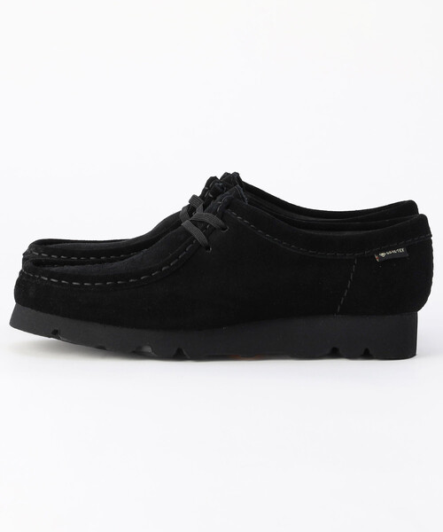 FREAK'S STORE（フリークスストア）の「CLARKS/クラークス Wallabee Gore-TEX/ワラビー ゴアテックス[5~5Hサイズ展開]（モカシン/デッキシューズ・レディース・ベージュ/ブラック・5/5.5）」の4枚目の写真