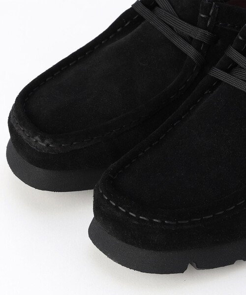 FREAK'S STORE（フリークスストア）の「CLARKS/クラークス Wallabee Gore-TEX/ワラビー ゴアテックス[5~5Hサイズ展開]（モカシン/デッキシューズ・レディース・ベージュ/ブラック・5/5.5）」の7枚目の写真
