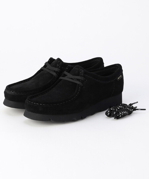 FREAK'S STORE（フリークスストア）の「CLARKS/クラークス Wallabee Gore-TEX/ワラビー ゴアテックス[5~5Hサイズ展開]（モカシン/デッキシューズ・レディース・ベージュ/ブラック・5/5.5）」の10枚目の写真