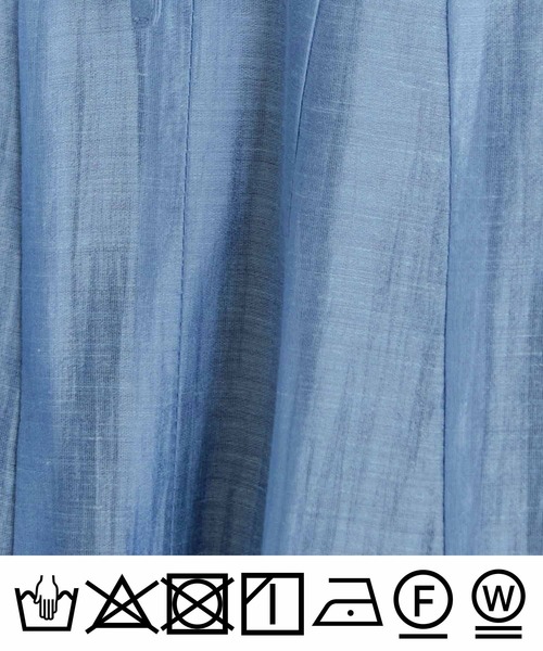 PICCIN(ピッチン)の「後ろリボンクラゲブラウス(シャツ/ブラウス・レディース・サックスブルー/ブラック/ピンク・M)」の12枚目の写真