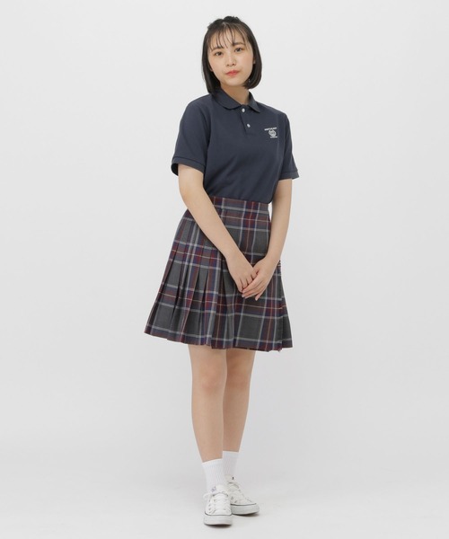 GLOBAL WORK(グローバルワーク)の「スクールサマーポロ/AND YUA ANY/641525(ポロシャツ・キッズ・ネイビー/ホワイト・160cm/150cm/170cm)」の3枚目の写真