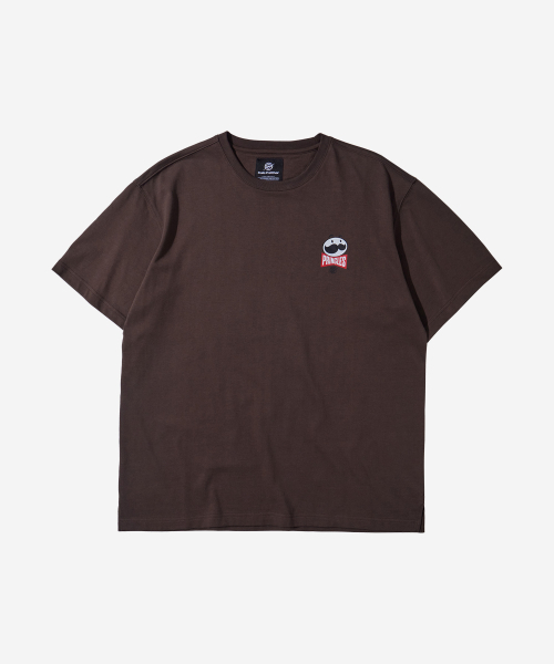 KALAPATTHAR（カラパタール）の「[PRINGLES x KALAPATTHAR] Summer Potato Pool T-Shirt - Brown（Tシャツ/カットソー・メンズ・その他・X-LARGE/LARGE/MEDIUM）」の2枚目の写真