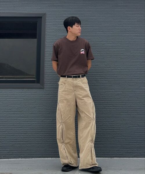 KALAPATTHAR（カラパタール）の「[PRINGLES x KALAPATTHAR] Summer Potato Pool T-Shirt - Brown（Tシャツ/カットソー・メンズ・その他・X-LARGE/LARGE/MEDIUM）」の8枚目の写真