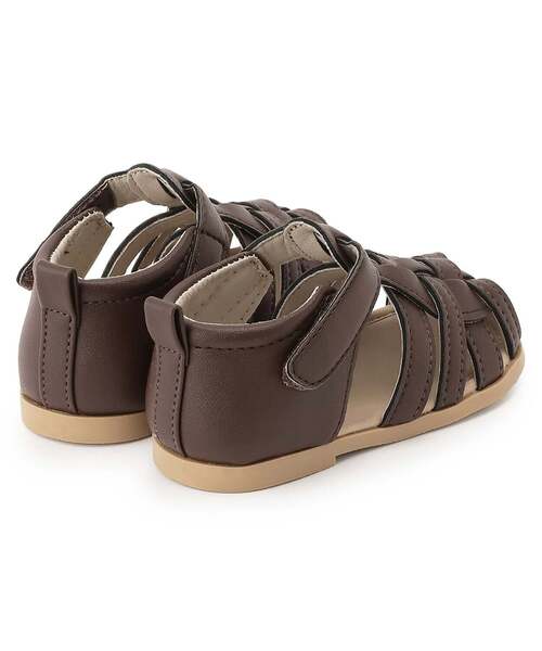 petit main（プティマイン）の「グルカサンダル（サンダル・キッズ・ダークブラウン/アイボリー・15cm/16cm/17cm/19cm/14cm/18cm）」の10枚目の写真