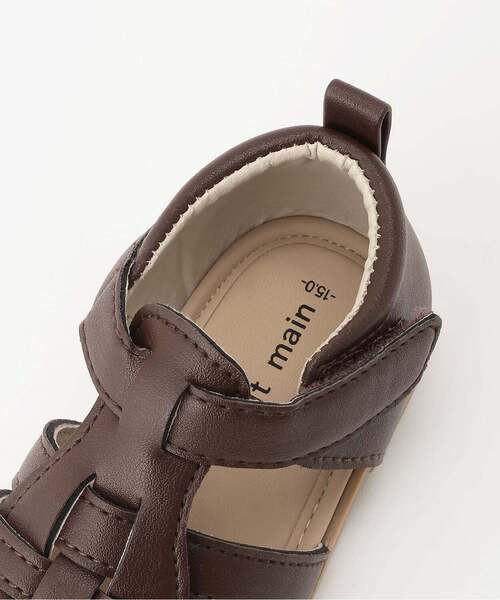 petit main（プティマイン）の「グルカサンダル（サンダル・キッズ・ダークブラウン/アイボリー・15cm/16cm/17cm/19cm/14cm/18cm）」の9枚目の写真
