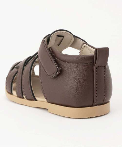 petit main（プティマイン）の「グルカサンダル（サンダル・キッズ・ダークブラウン/アイボリー・15cm/16cm/17cm/19cm/14cm/18cm）」の6枚目の写真