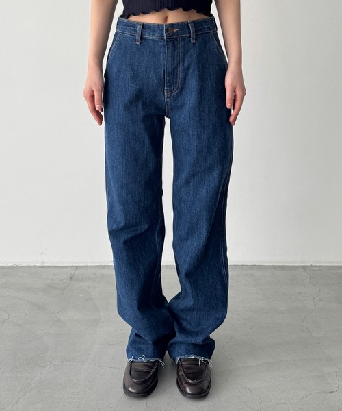 CANAL JEAN(キャナルジーン)の「El mar カットオフデニムパンツ 606(デニムパンツ・レディース・インディゴブルー・X-SMALL/MEDIUM/SMALL)」の6枚目の写真