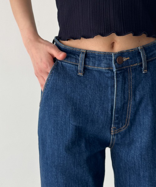 CANAL JEAN(キャナルジーン)の「El mar カットオフデニムパンツ 606(デニムパンツ・レディース・インディゴブルー・X-SMALL/MEDIUM/SMALL)」の9枚目の写真