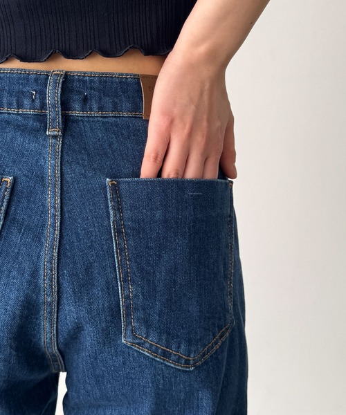 CANAL JEAN(キャナルジーン)の「El mar カットオフデニムパンツ 606(デニムパンツ・レディース・インディゴブルー・X-SMALL/MEDIUM/SMALL)」の10枚目の写真