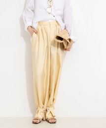 NOLLEY’S | 【一部店舗&WEB限定カラー】ウォッシャブル高機能サテン裾タブ付きパンツ(その他パンツ)