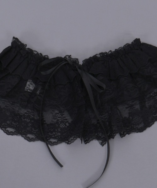 axes femme(アクシーズファム)の「レースベルト(その他雑貨・レディース・ホワイト/ブラック・FREE)」の15枚目の写真
