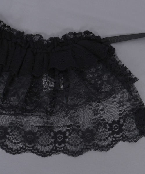 axes femme(アクシーズファム)の「レースベルト(その他雑貨・レディース・ホワイト/ブラック・FREE)」の17枚目の写真