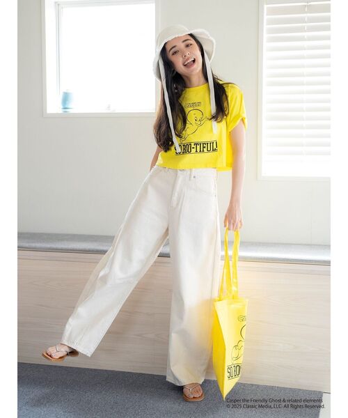 Ungrid(アングリッド)の「リボンデザインバケットハット(ハット・レディース・ブラック/オフホワイト・FREE)」の9枚目の写真