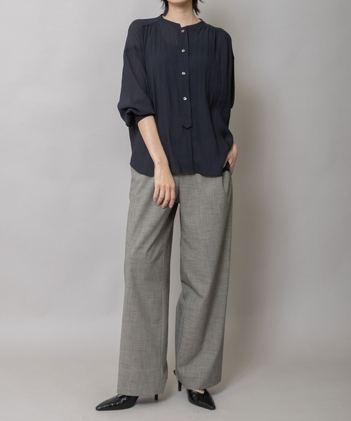 Munich(ミューニック)の「ドライチェックイージートラウザー(その他パンツ・レディース・チャコールグレー・S/M)」の7枚目の写真