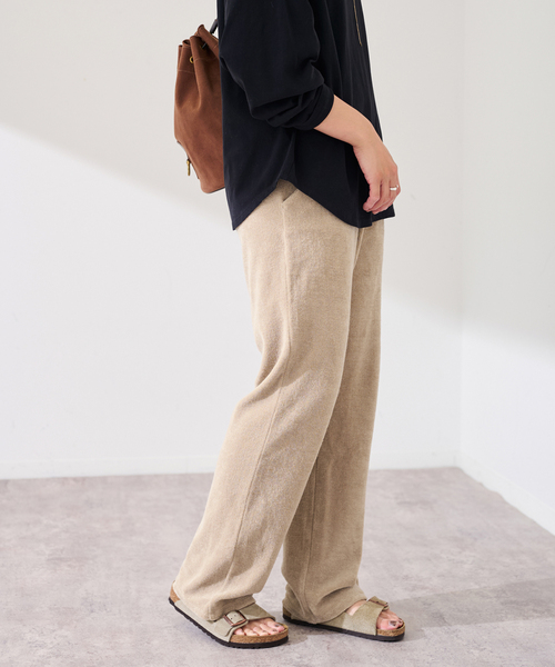 FRAMeWORK（フレームワーク）の「FRAMeWORK×ARCHI PILE パンツ（その他パンツ・レディース・ベージュ/ブラウン・FREE）」の6枚目の写真