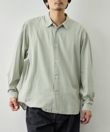 ATON（エイトン）の「【ATON/エイトン】COTTON SILK VIERA LOOSE FIT SHIRT（シャツ/ブラウス）」