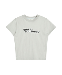 ANIME LOGO T-SHIRT - GREY