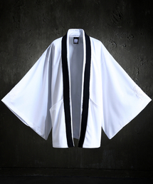 KIRTIMUKHA（キールティムカ）の「ブラックロープワイドスリーブ刺繍ドゥルマギホワイト（カーディガン/ボレロ）」