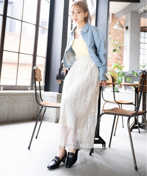 R&E(アールアンドイー)の「【R&E】ビット付きLOWヒールローファー(ローファー・レディース・ブラック/グレー・23cm/22.5cm/24cm/23.5cm/24.5cm)」の12枚目の写真