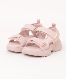 MAD FOOT（マッドフット）の「MADFOOT! マッドフット キッズ ダブルベルト厚底スポーティーサンダル【軽量】 261003（サンダル）」