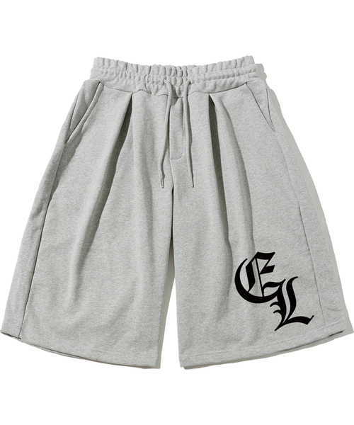 ELIMENO(エリメノ)の「EL イエル ツーピンタック ヘビーバミューダパンツ 5カラー(その他パンツ・メンズ・グレー/その他/ブラック/ベージュ/チャコール・1/2/3)」の2枚目の写真