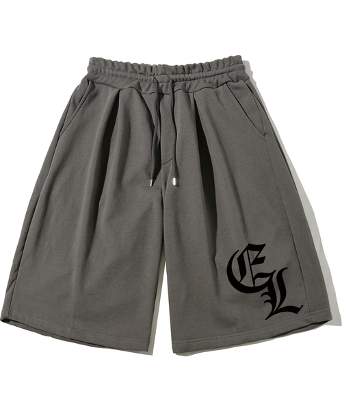 ELIMENO(エリメノ)の「EL イエル ツーピンタック ヘビーバミューダパンツ 5カラー(その他パンツ・メンズ・グレー/その他/ブラック/ベージュ/チャコール・1/2/3)」の3枚目の写真