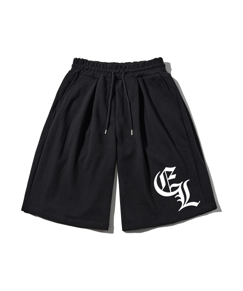 ELIMENO(エリメノ)の「EL イエル ツーピンタック ヘビーバミューダパンツ 5カラー(その他パンツ・メンズ・グレー/その他/ブラック/ベージュ/チャコール・1/2/3)」の6枚目の写真