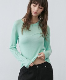 Sheer Simple Top / シアーシンプルトップス