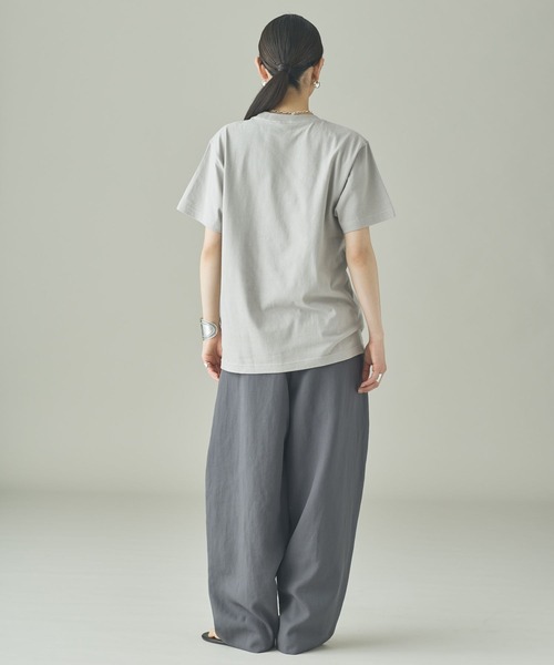 Curensology(カレンソロジー)の「Curensology(カレンソロジー)/ノマディショナルTシャツ(Tシャツ/カットソー・レディース・ライトブラウン/ライトグレー・FREE)」の8枚目の写真