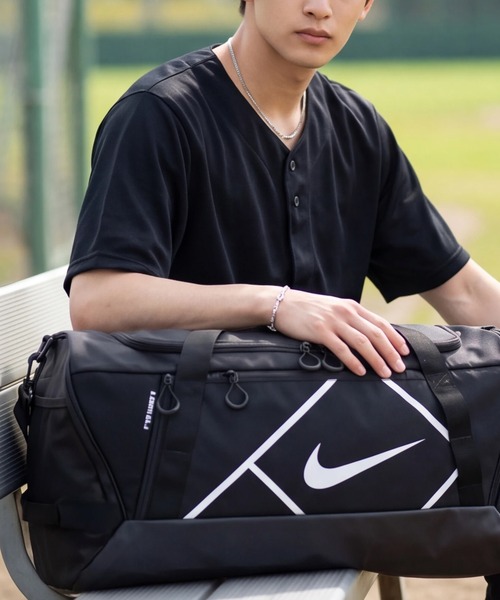 NIKE(ナイキ)の「【NIKE/ナイキ】ダイアモンドダッフルバッグ(ショルダーバッグ・メンズ・ブラック/ホワイト・FREE)」の7枚目の写真