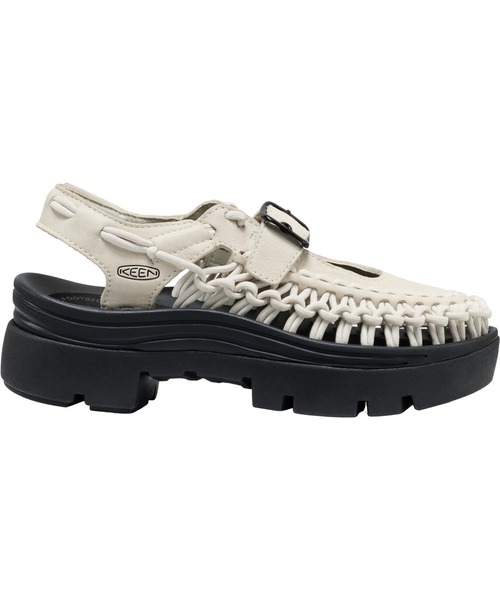 【新品・未使用】KEEN ブラック メリージェーン サンダル US 7 UNEEK PLT MARY JANE / ユニーク ピーエルティ― メリー ジェーン