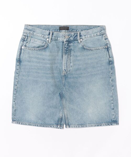 ALLSAINTS(オールセインツ)の「LENNY LOOSE FIT DENIM SHORTS | LENNY ルーズ フィット デニム ショート(デニムパンツ・メンズ・ライトインディゴブルー・28/30/31/32/33)」の3枚目の写真