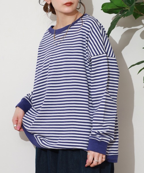 SO(エスオー)の「長袖Tシャツ(Tシャツ/カットソー・レディース・ホワイト・FREE)」の4枚目の写真