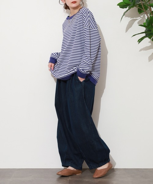 SO(エスオー)の「長袖Tシャツ(Tシャツ/カットソー・レディース・ホワイト・FREE)」の8枚目の写真