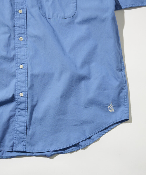NAUTICA(ノーティカ)の「NAUTICA/ノーティカ ヴィンテージライク ブロード ボタンダウン 半袖シャツ(シャツ/ブラウス・メンズ・ホワイト/グリーン/ネイビー/ブラック/サックスブルー・MEDIUM/LARGE/X-LARGE)」の12枚目の写真