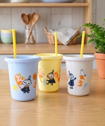 MOOMIN（ムーミン）の「〈MOOMIN/ムーミン〉 リトルミイ フラワー ストロー付 タンブラー3個 SIH3ST（グラス/マグカップ/タンブラー）」