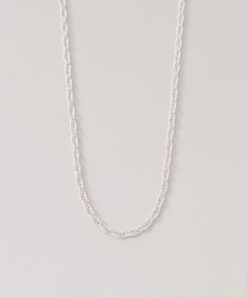VERMEIL par iena（ヴェルメイユパーイエナ）の「Laver ラバー Chain ネックレス 45cm TT050（ネックレス・レディース・シルバー・FREE）」の3枚目の写真