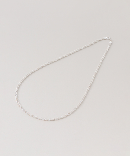 VERMEIL par iena（ヴェルメイユパーイエナ）の「Laver ラバー Chain ネックレス 45cm TT050（ネックレス・レディース・シルバー・FREE）」の4枚目の写真