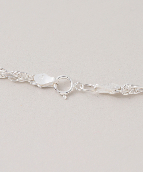 VERMEIL par iena（ヴェルメイユパーイエナ）の「Laver ラバー Chain ネックレス 45cm TT050（ネックレス・レディース・シルバー・FREE）」の5枚目の写真