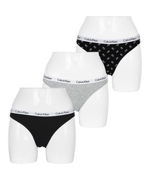 Calvin Klein(�J���o���E�N���C��)��Calvin Klein �J���o���N���C�� Carousel BIKINI 3PK ���f�B�[�X �V���[�c(�V���[�c)