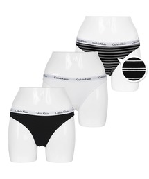 Calvin Klein(�J���o���E�N���C��)��Calvin Klein �J���o���N���C�� Carousel BIKINI 3PK ���f�B�[�X �V���[�c(�V���[�c)