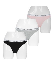 Calvin Klein(�J���o���E�N���C��)��Calvin Klein �J���o���N���C�� Carousel BIKINI 3PK ���f�B�[�X �V���[�c(�V���[�c)