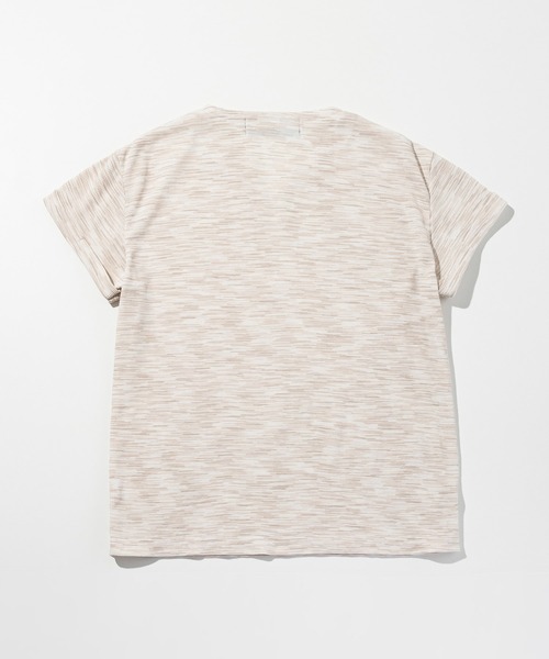 AKM Contemporary(エイケイエムコンテンポラリー)の「【WEB・直営店限定】AKM Contemporary(エイケイエムコンテンポラリー)マルチボーダーキーネック半袖Tシャツ(Tシャツ/カットソー・メンズ・グレー/ブルー/ライトベージュ・XL/L/M/S)」の12枚目の写真