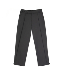 SYNQIA（シンキア）の「カーブドプリーツテーラードトラウザー スレートグレー（スラックス）」