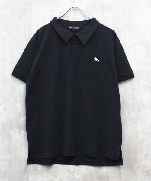 POLOCHAMPS（ポロチャンプス）の「POLOCHAMPS ポロシャツ（ポロシャツ・メンズ・オフホワイト/杢グレー/ブラック/ダークグリーン系/ネイビー/チャコール・M/L/XL）」の15枚目の写真