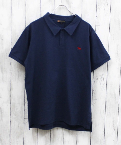 POLOCHAMPS（ポロチャンプス）の「POLOCHAMPS ポロシャツ（ポロシャツ・メンズ・オフホワイト/杢グレー/ブラック/ダークグリーン系/ネイビー/チャコール・M/L/XL）」の22枚目の写真