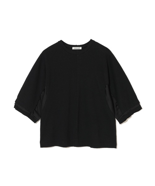 UNDERCOVER(アンダーカバー)の「UP2F1808(Tシャツ/カットソー・レディース・ブラック・1/2)」の1枚目の写真