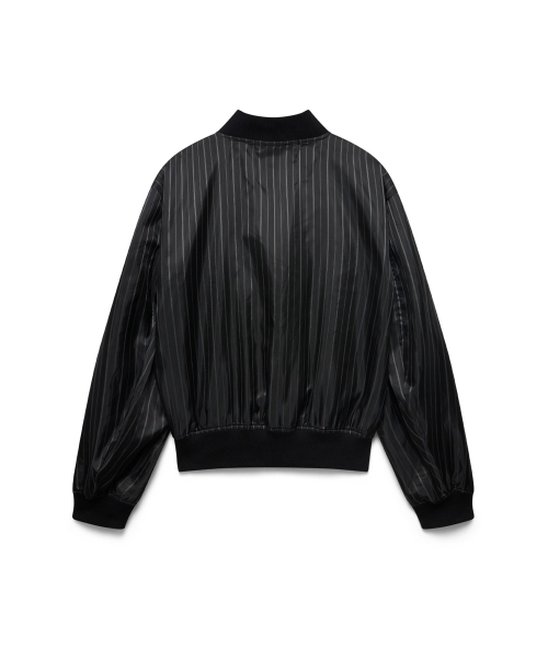 51%(フィフティーワンパーセント)の「Stripe blouson - black(ブルゾン・メンズ・その他・MEDIUM/LARGE)」の2枚目の写真