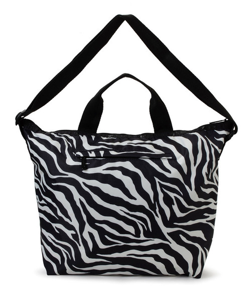LeSportsac(レスポートサック)の「DELUXE EASY CARRY TOTE クリームブラックゼブラ(トートバッグ・レディース・ブラック・FREE)」の6枚目の写真